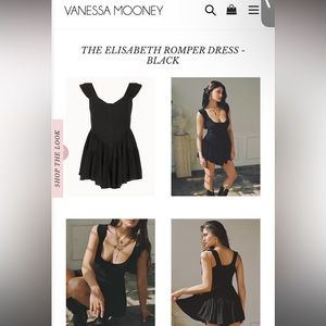 Vanessa Mooney Elisabeth Romper Dress